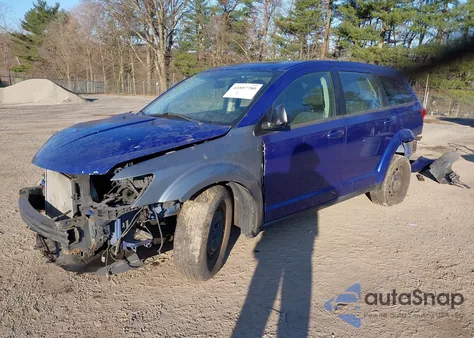 2012 Dodge Journey Se/Avp из США, поврежденный, VIN 3C4PDCAB4CT377152